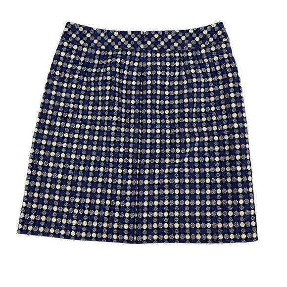 Talbots Womens Wool Blend Circle Print Pencil Skirt size 10 - Picture 2 of 8